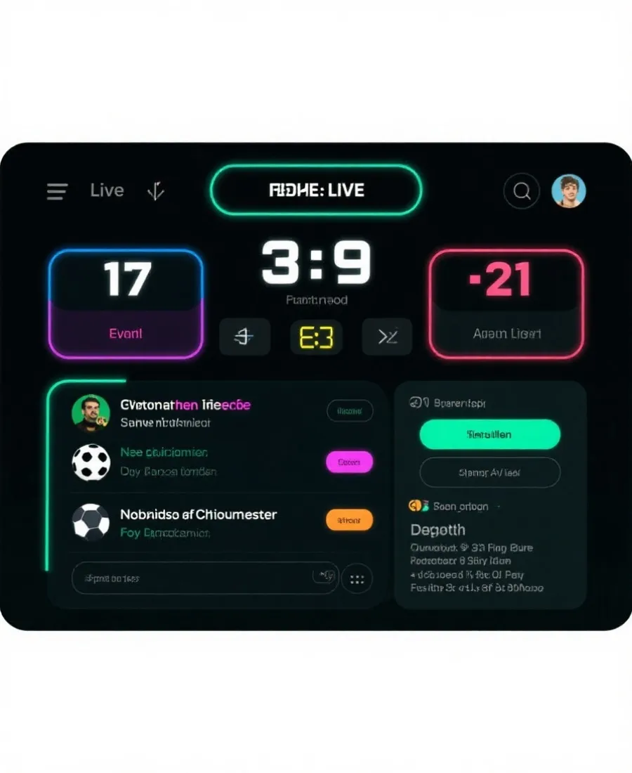 2026世界杯直播网文字直播界面示意图